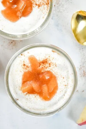 Cinnamon Apple Whipped Yogurt Cups