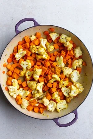 Chickpea & Sweet Potato Coconut Curry