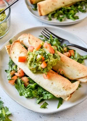 Air Fryer Chicken Taquitos