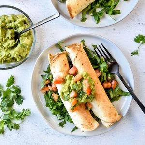 Air Fryer Chicken Taquitos