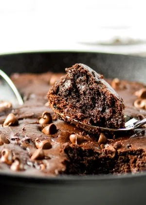 Sweet Potato Brownie Skillet