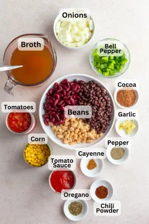 Loaded Vegetarian Chili