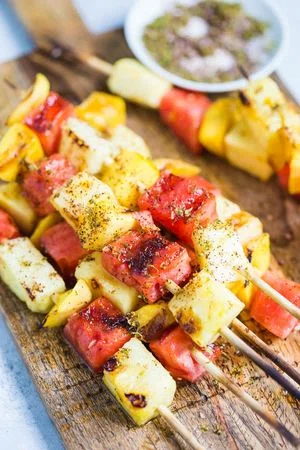 Grilled Fruit Kabobs
