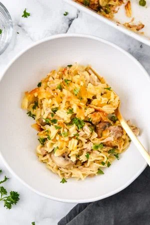 Freezer-Friendly Tuna Noodle Casserole