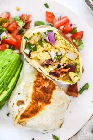 Meal Prep California Style Breakfast Burritos