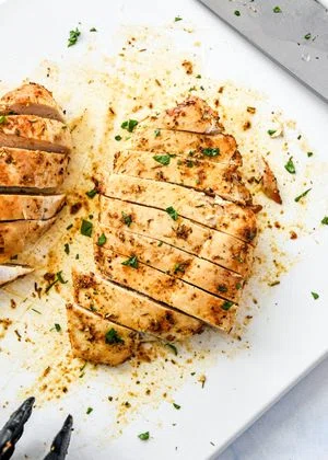 Juicy Air Fryer Boneless Chicken Breasts