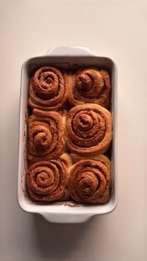  Brown Butter Cinnamon Rolls with Cream Cheese Frosting