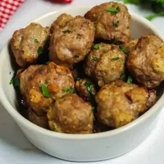 Oven Baked Meatballs