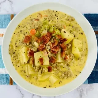 Bacon Cheeseburger Soup