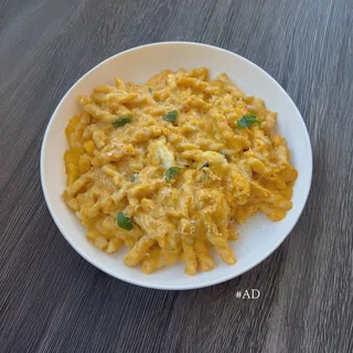 Roasted Butternut Squash & Tomato Pasta with Mozzarella