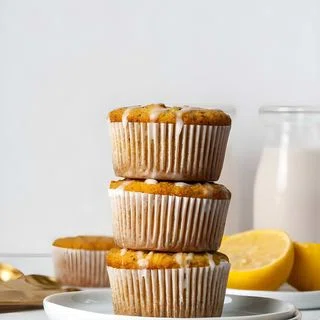Paleo Lemon Poppy Seed Muffins