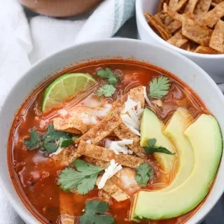 Easy Chicken Tortilla Soup