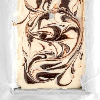 No Churn Graham Ice Cream With Brownie Fudge Swirl