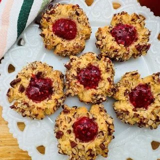 Jam Thumbprint Cookies