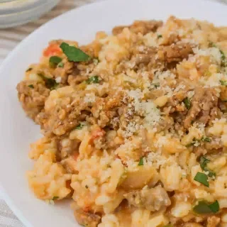 Easy Sausage Risotto