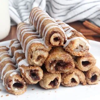 Vegan Cinnamon Roll French Toast Roll Ups