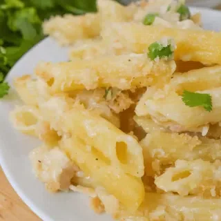 Garlic Parmesan Pasta with Chicken