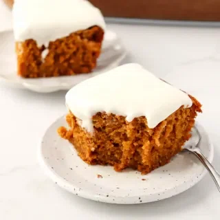 Pumpkin Cake with Cream Cheese Icing