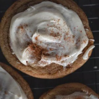 Brown Butter Cinnamon Roll Cookies