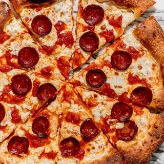 New York Style Pepperoni Pizza