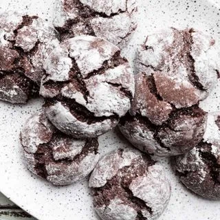 Brownie Crinkle Cookies