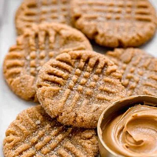 Flourless Peanut Butter Cookies