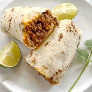 Baked Beef Chimichangas