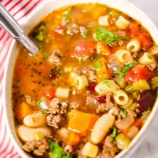 Olive Garden Pasta Fagioli Soup (Pasta Fazool)