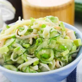 California Roll Cucumber Salad