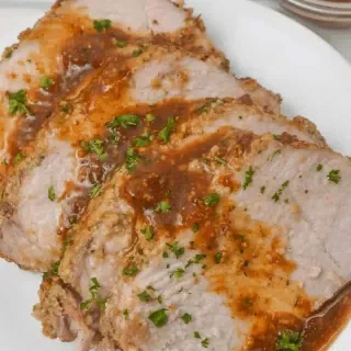 Crock Pot Pork Tenderloin with Parmesan Sauce