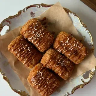 Cheese Stuffed Buldak Pockets