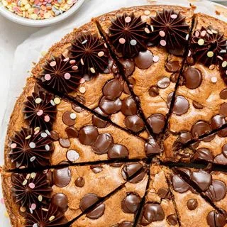 Brown Butter Chocolate Chip Cookie Cake