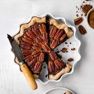 Pecan Brownie Pie