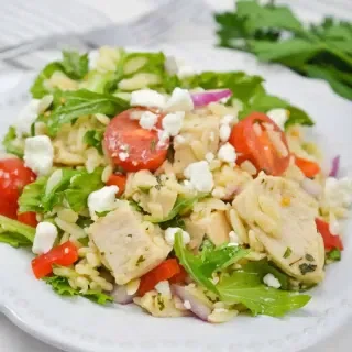 Chicken Orzo Pasta Salad