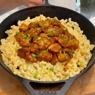BBQ Chicken with Mac & Cheese Meal Prep