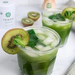 Matcha Kiwi Mint Iced Tea
