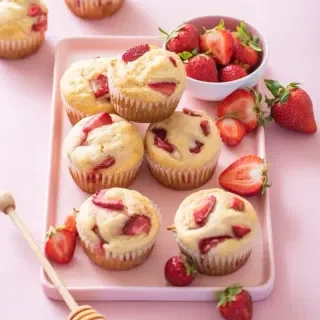 Strawberry Muffins