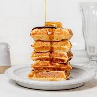 Yeasted Belgian Waffles