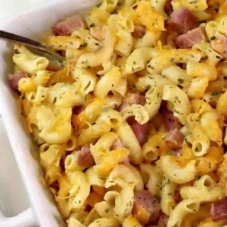 Mac and Cheese with Ham