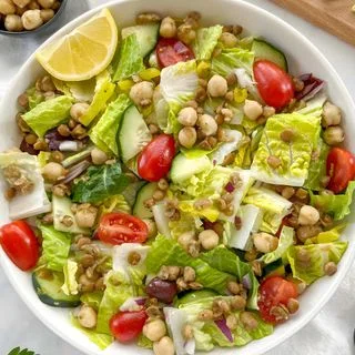 Chickpea and Lentil Salad