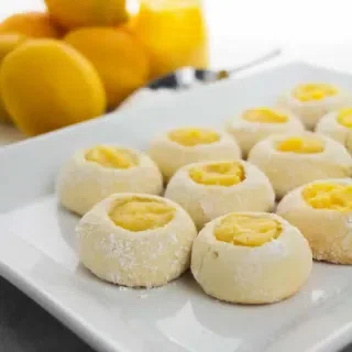 Lemon Curd Cookies