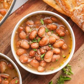 Cranberry Beans (Brothy Borlotti Bean Recipe)