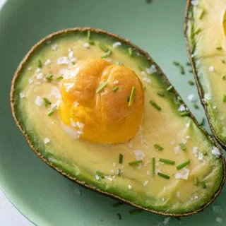 Baked Avocado Eggs