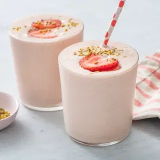 Strawberry Peach Smoothie