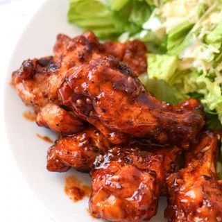 Smoky Habanero Barbecue Grilled Chicken Wings