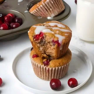 Paleo Orange Cranberry Muffins