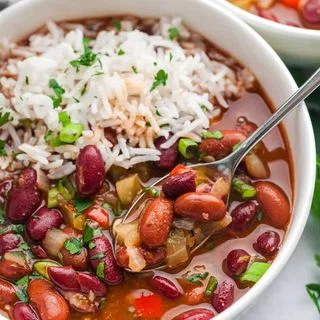 Vegetarian Red Beans and Rice Recipe