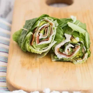 Turkey Club Lettuce Wraps