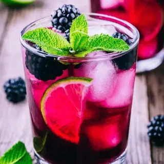 Blackberry Bourbon Smash