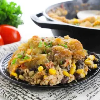 Mexican Chicken Tater Tot Casserole